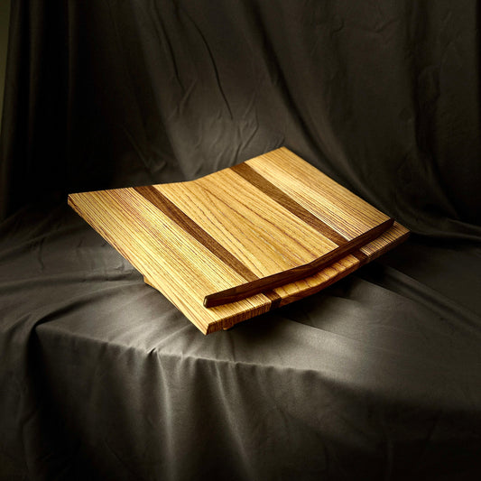 Desktop Book Stand - Oak/Walnut/Zebrawood